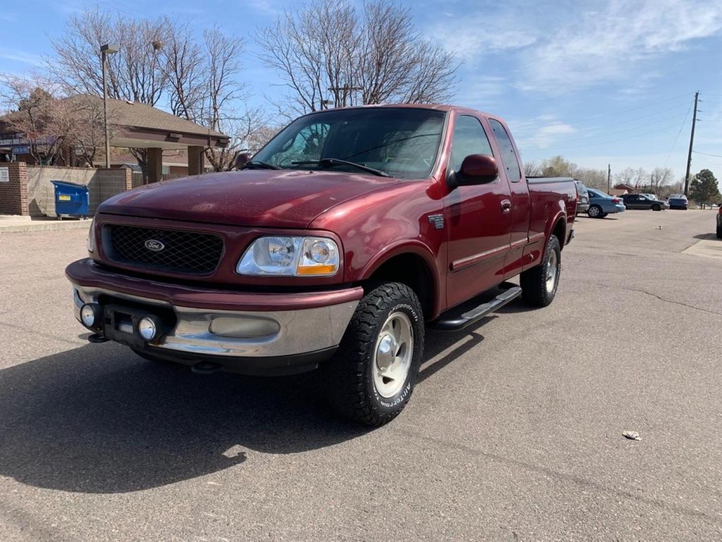 1998 Maroon FORD F150 (1FTZX18WXWK) with an 4.6L engine, Automatic transmission, located at 5972 Sheridan Blvd., Arvada, CO, 80003, (303) 422-4988, 39.805470, -105.053001 - Photo#2