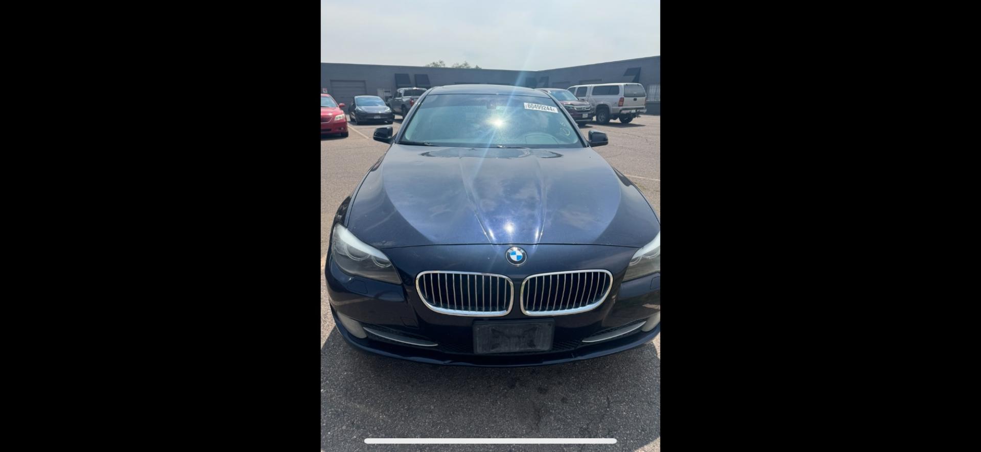 2011 BMW 5-Series (WBAFR1C57BC) with an 3.0 L 6 Cylinder engine, located at 5972 Sheridan Blvd., Arvada, CO, 80003, (303) 422-4988, 39.805470, -105.053001 - Runs and drives very good. Has a little bit of hail damage. Backup camera, heated seats, and stereo works great. - Photo#0