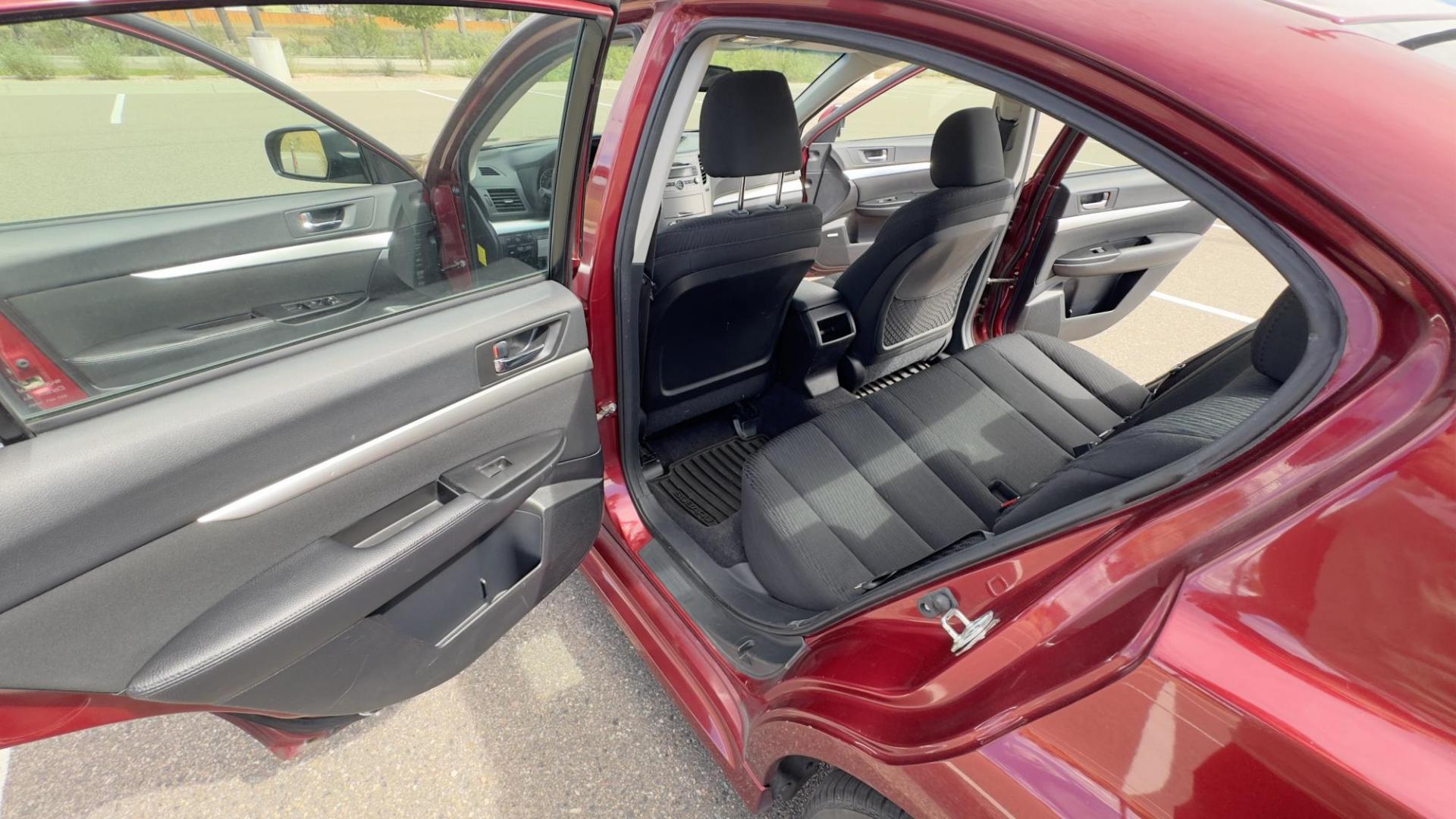 2010 Subaru Legacy 2.5i Premium (4S3BMAF64A1) with an 2.5L H4 SOHC 16V engine, 6-Speed Manual transmission, located at 5972 Sheridan Blvd., Arvada, CO, 80003, (303) 422-4988, 39.805470, -105.053001 - Car runs and drives perfectly fine. Interior and exterior are in great shape aside from some hail damage. Car is all wheel drive and has a great set of tires on. A/C and heater work great. Manual transmission. - Photo#11