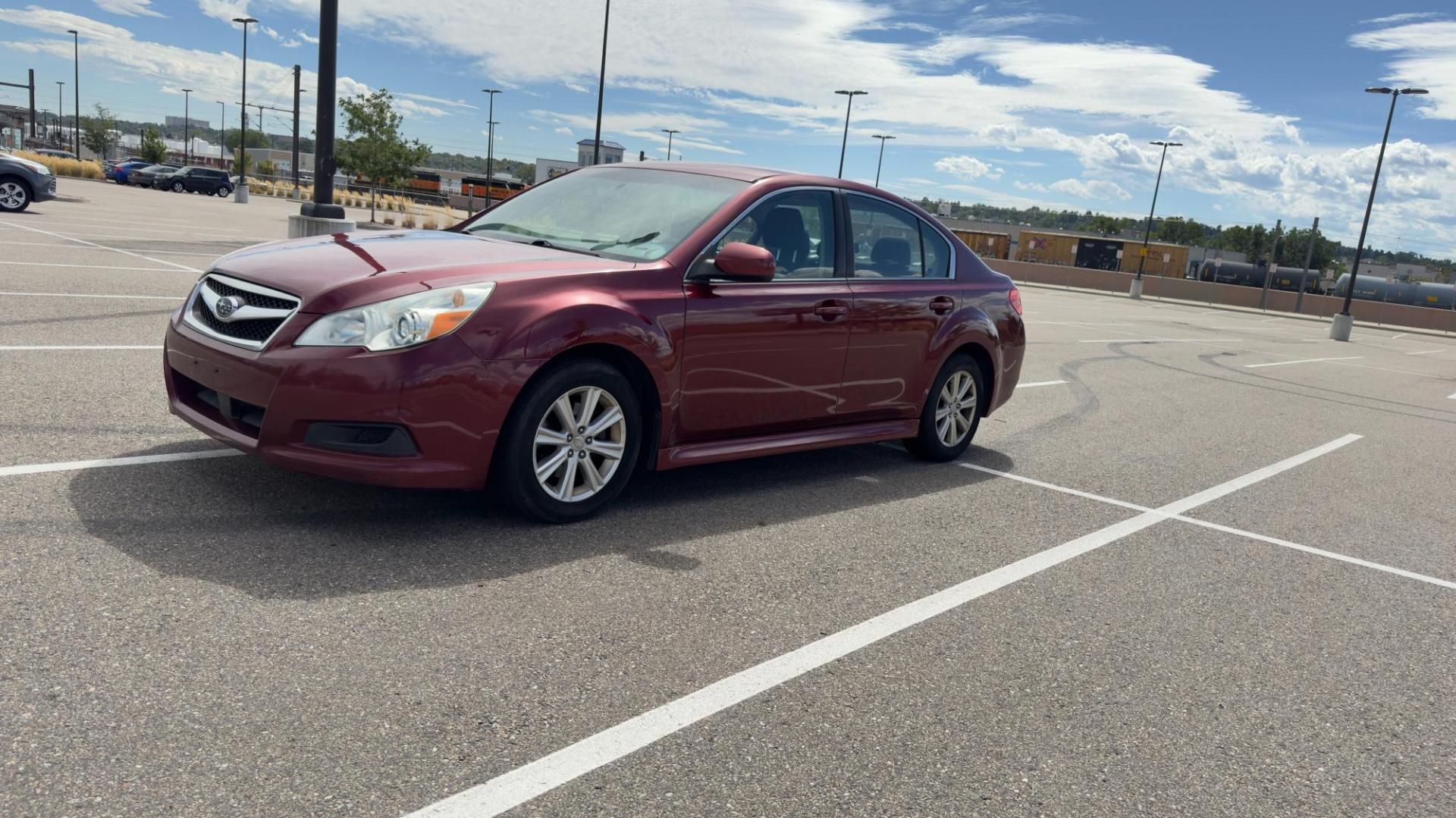 2010 Subaru Legacy 2.5i Premium (4S3BMAF64A1) with an 2.5L H4 SOHC 16V engine, 6-Speed Manual transmission, located at 5972 Sheridan Blvd., Arvada, CO, 80003, (303) 422-4988, 39.805470, -105.053001 - Car runs and drives perfectly fine. Interior and exterior are in great shape aside from some hail damage. Car is all wheel drive and has a great set of tires on. A/C and heater work great. Manual transmission. - Photo#6