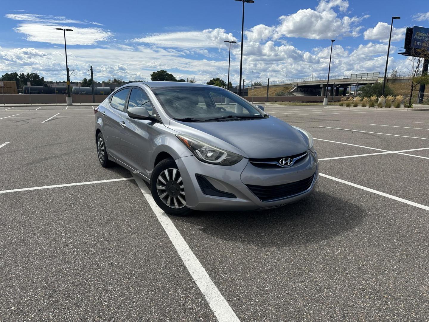 2016 Hyundai Elantra Limited (5NPDH4AE8GH) with an 1.8L L4 DOHC 16V engine, 6-Speed Automatic transmission, located at 5972 Sheridan Blvd., Arvada, CO, 80003, (303) 422-4988, 39.805470, -105.053001 - This car runs and drives great and is in very good condition. Aside from hail damage the vehicle is in tip top shape. Vehicle is front wheel drive and has working heater and A/C. - Photo#0